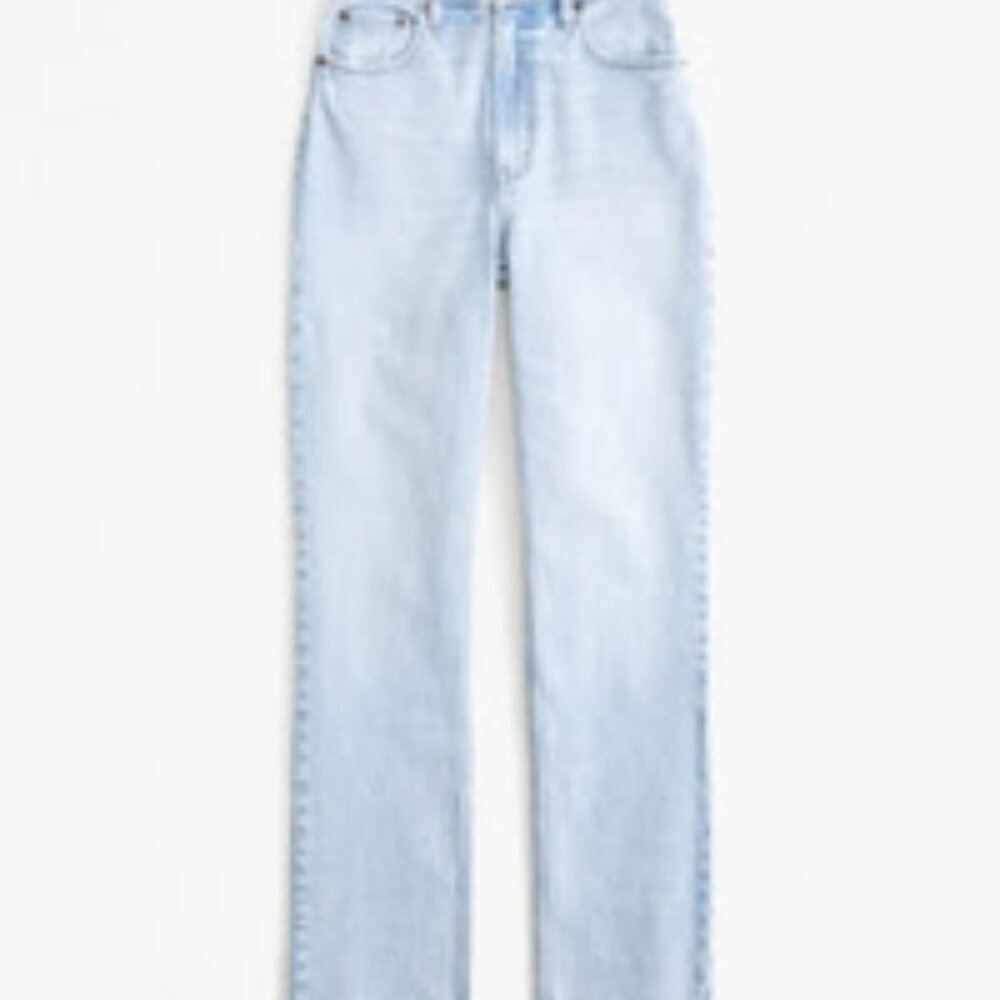 Abercrombie & Fitch - Ultra High Rise 90s Straight Jean
